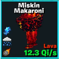 MiSkin makaroni lava 3 traits 12Qi - GO UP FOR BRAINROTS