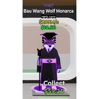 BAU WANG WOLF MONARCA -fortnite steal the brainrot