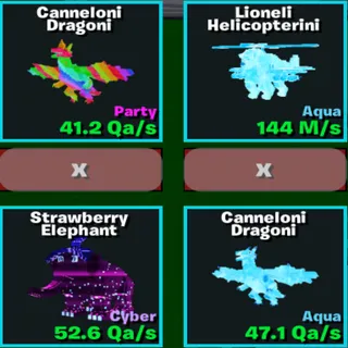 X4 brainrots bundle - GO UP FOR BRAINROTS