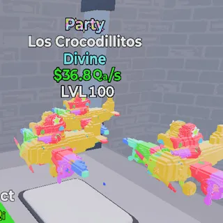 Los Crocodillitos Party - GO UP FOR BRAINROTS