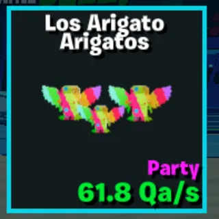 Los Arigato Arigatos Party - GO UP FOR BRAINROTS
