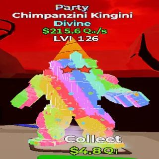 Chimpanzini Kingini Party - fortnite steal the brainrot