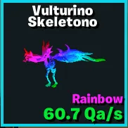 Vulturino Skeletono Rainbow- GO UP FOR BRAINROTS