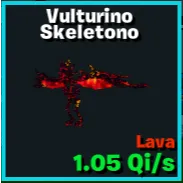 Vulturino Skeletono LAVA - GO UP FOR BRAINROTS