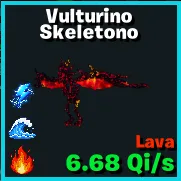 Lava Vulturino Skeletono 3 TRAITS 6.68Qi/s - GO UP FOR BRAINROTS
