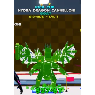Hydra Dragon Cannelloni Kick Cup 2 traits - KICK A LUCKY ROT