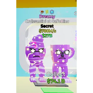 Croissantini et Caffettino Dreamy 3 TRAITS 780M/s  -fortnite steal the brainrot