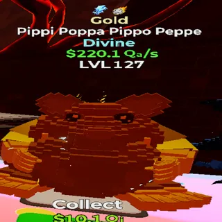 Pippi Poppa Pippo Peppe gold 2 TRAITS - GO UP FOR BRAINROTS