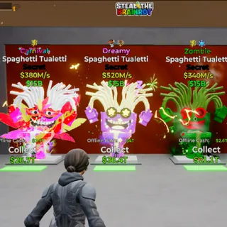 X3 spaghetti tualetti bundle - STEAL THE BRAINROT