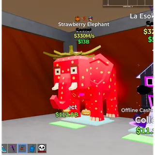 Strawberry elephant 330m/s  - Fortnite Steal The Brainrot