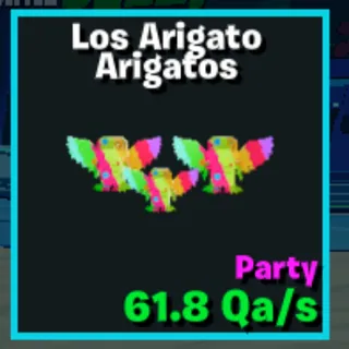Los Arigato Arigatos Party - GO UP FOR BRAINROTS