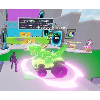 TRACTORO DINOSAURO CYBER -GO UP FOR BRAINROTS