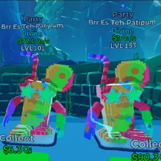 Bundle brr es teh patipum party 1Qi/s +  - GO UP FOR BRAINROTS