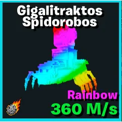 Gigalitraktos Spidorobos RAINBOW 1 TRAIT - GO UP FOR BRAINROTS