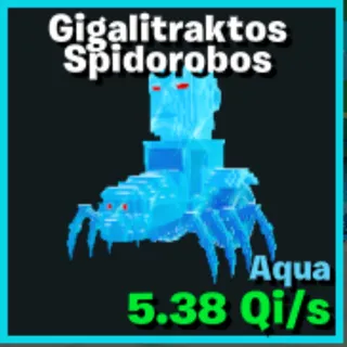 Aqua Gigalitraktos Spidorobos - GO UP FOR BRAINROTS