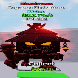 Capanna Distruttore Bloodmoon  - GO UP FOR BRAINROT
