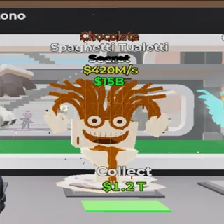 Spaghetti Tualetti CHOCOLATE  - fortnite steal the brainrot