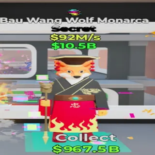 Bau Wang Wolf Monarca Defaut 1 Trait - fortnite steal the brainrot