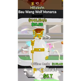 BAU WANG WOLF MONARCA HEAVEN 3 TRAITS -fortnite steal the brainrot