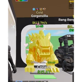 GORGONZILLA GOLD 4 TRAITS -fortnite steal the brainrot