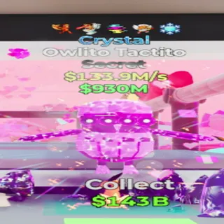 Owlito Tactito Crystal 5 TRAITS - fortnite steal the brainrot