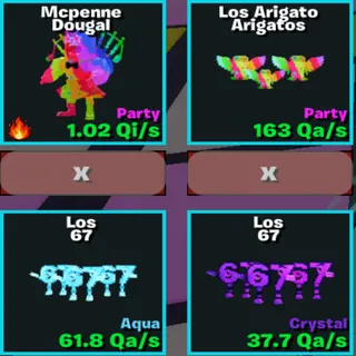 X4 brainrots bundle - GO UP FOR BRAINROTS