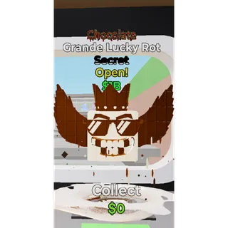 GRANDE LUCKY ROT CHOCOLATE  -fortnite steal the brainrot