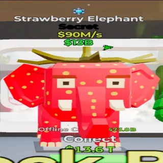 strawberry elephant 1 Trait - fortnite steal the brainrot 