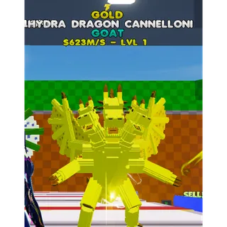 Hydra Dragon Cannelloni gold 1 TRAIT - KICK A LUCKY ROT