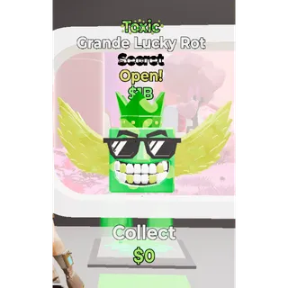 GRANDE LUCKY ROT TOXIC  -fortnite steal the brainrot