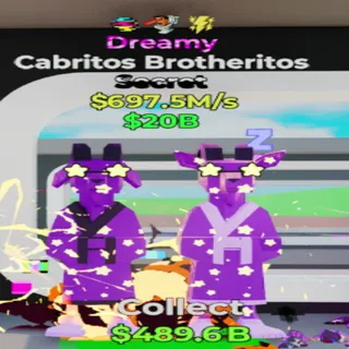 Cabritos Brotheritos Dreamy 3 TRAITS - fortnite steal the brainrot