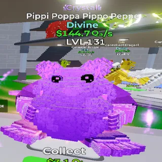 Crystal Pippi Poppa Pippo Peppe GO UP FOR BRAINROTS