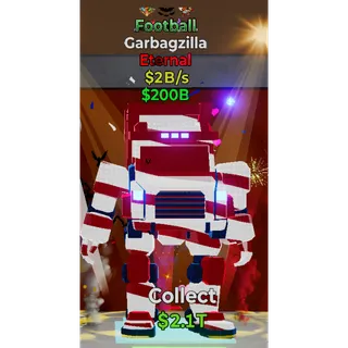 NEW FOOTBALL Garbagzilla 2B/s 3 TRAITS  - STEAL THE BRAINROT