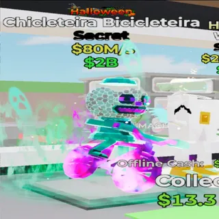 CHICLETEIRA BICICLETEIRA HALLOWEEN ULTRA RARE -fortnite steal the brainrot -fortnite steal the brainrot