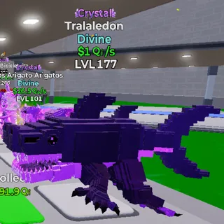 Crystal tralaledon 1 Qi/s - GO UP FOR BRAINROTS