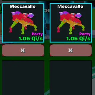 Bundle x2 Meccavallo Party - GO UP FOR BRAINROTS