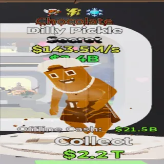 dilly pickle CHOCOLATE 3 TRAITS - FORTNITE STEAL THE BRAINROT