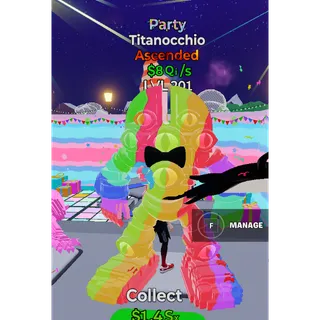 TITANOCCHIO PARTY 8Qi - GO UP FOR BRAINROTS