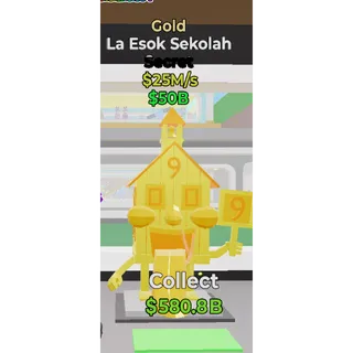 LA ESOK SEKOLAH GOLD -fortnite steal the brainrot