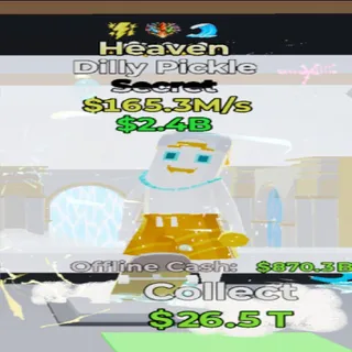 dilly pickle heaven 3 TRAITS -fortnite steal the brainrot