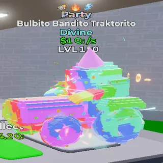 3 TRAITS PARTY BULBITO BANDITO TRAKTORITO - GO UP FOR BRAINROTS
