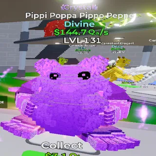 Crystal Pippi Poppa Pippo Peppe GO UP FOR BRAINROTS