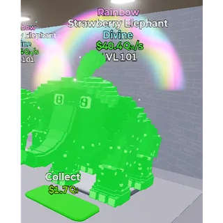 Strawberry Elephant rainbow - GO UP FOR BRAINROTS