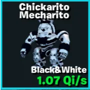 Chickarito Mecharito black & WHITE - GO UP FOR BRAINROTS