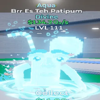 Aqua Brr Es Teh Patipum - GO UP FOR BRAINROTS