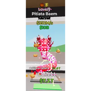 Pitiata baem LOVELY 2 TRAITS -fortnite steal the brainrot