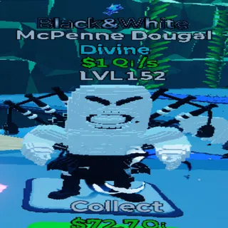 McPenne Dougal Black & White 1 TRAIT 1Qi/s - GO UP FOR BRAINROTS