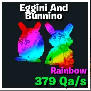 Eggini and bunnino rainbow - GO UP FOR BRAINROTS
