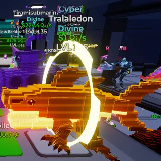 Tralaledon Cyber 1 Qi/s - GO UP FOR BRAINROTS