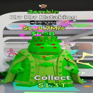 KRR KRR KATAKING ZOMBIE 1 TRAIT - fortnite steal the brainrot